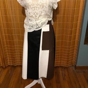 Faux Leather Pencil Skirt Size 14 Eloquii